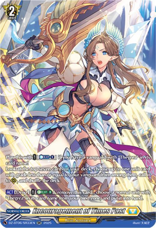Encouragement of Times Past - DZ-BT06/SR33EN - SR